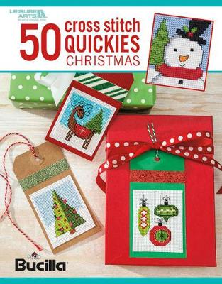 50 Cross Stitch Quickies Christmas: Plaid's Bucilla Needlecrafts (Paperback)