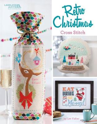 Retro Christmas Cross Stitch (Paperback)