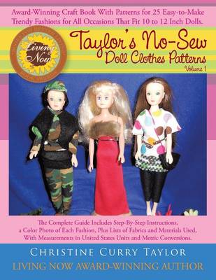 Taylor's No-Sew Doll Clothes Patterns: Volume 1 (Paperback)