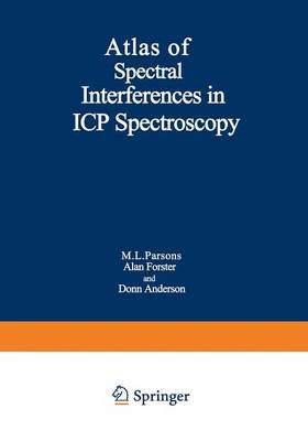 Atlas of Spectral Interferences in ICP Spectroscopy (Paperback)