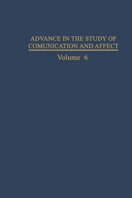 Assessment and Modification of Emotional Behavior - Advances in the Study of Communication and Affect 6 (Paperback)