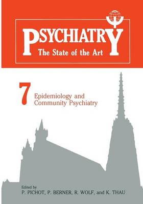 Epidemiology and Community Psychiatry (Paperback)
