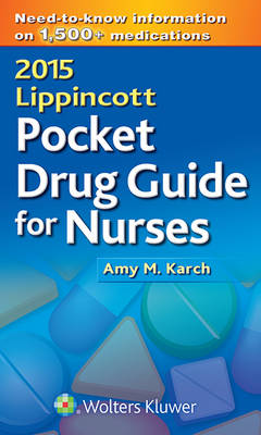 2015 Lippincott Pocket Drug Guide for Nurses (Paperback)