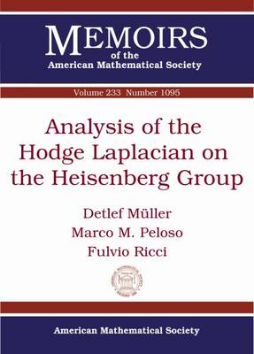 Analysis of the Hodge Laplacian on the Heisenberg Group - Memoirs of the American Mathematical Society (Paperback)
