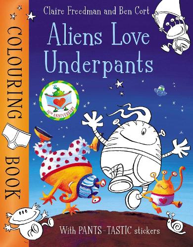 Aliens Love Underpants Colouring Book (Paperback)