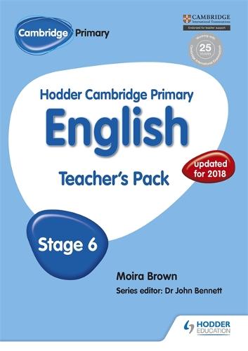 Hodder Cambridge Primary English: Teacher's Pack Stage 6 - Hodder Cambridge Primary English (Paperback)