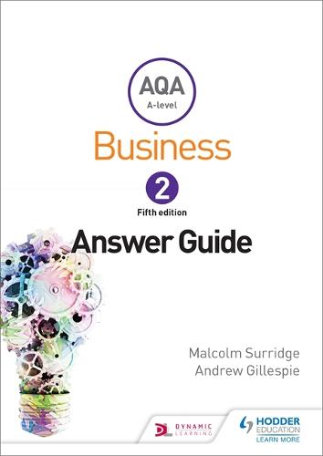 AQA Business for A Level 2 (Surridge & Gillespie): Answers (Paperback)