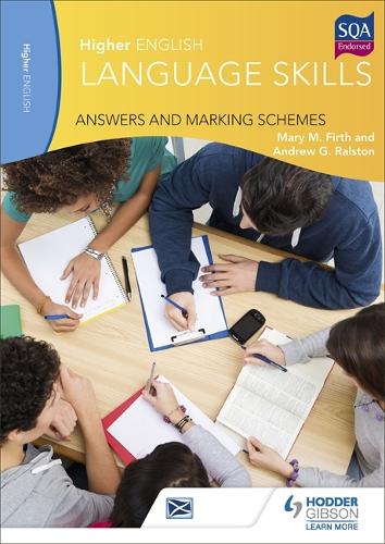 Higher English Language Skills: Answers and Marking Schemes (Paperback)