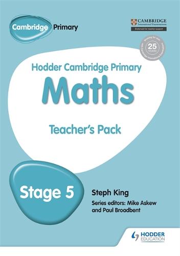 Hodder Cambridge Primary Maths Teacher's Pack 5 - Hodder Cambridge Primary Science (Paperback)