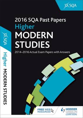 Higher Modern Studies 2016-17 SQA Past Papers with Answers (Paperback)