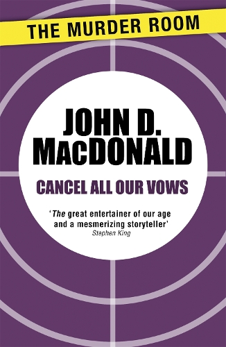 Cancel All Our Vows - Murder Room (Paperback)