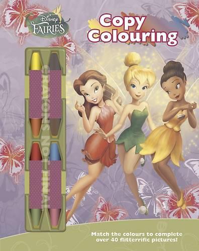 Disney Fairies Copy Colouring (Paperback)