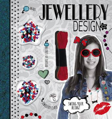 Jewellery Design (Craft Kit with 200 Beads, Jewellery Clasp and Over 6 Metres of Thread)