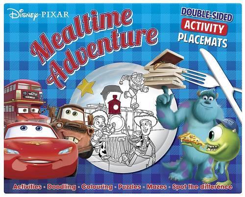Disney Pixar Mealtime Adventure: Double-Sided Activity Placemats. Activities. Doodling. Colouring. Puzzles. Mazes. Spot the Difference: Double-sided activity placemats. Activities . Doodling . Colouring . Puzzles . Mazes . Spot the difference (Paperback)