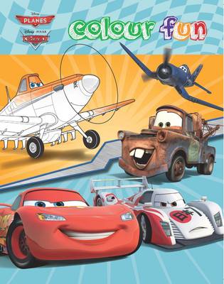 Disney Planes & Cars Colour Fun (Paperback)