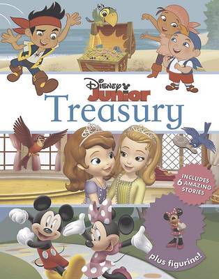 Disney Junior Treasury: Includes 6 Amazing Stories Plus Figurine!: Includes 6 amazing stories plus figurine! (Hardback)