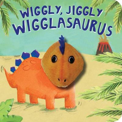 Wiggly, Jiggly Wigglasaurus! Finger Puppet Book (Board book)