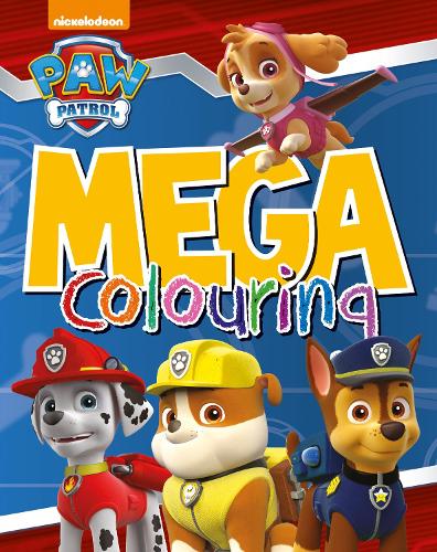 Nickelodeon PAW Patrol Mega Colouring (Paperback)
