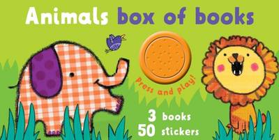 Block Book and Sound Boxset Animals (Board book)