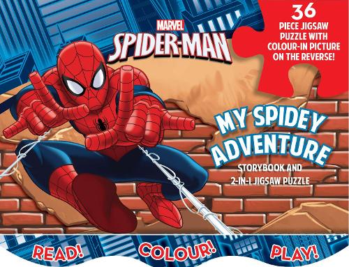 Marvel Spider-Man My Spidey Adventure: Storybook and 2-in-1 Jigsaw Puzzle