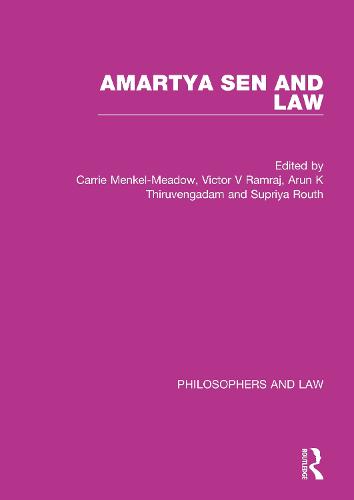 Sen and Law - Philosophers and Law (Hardback)