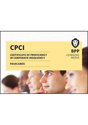 CPCI Certificate of Proficiency in Corporate Insolvency: Passcard (Spiral bound)