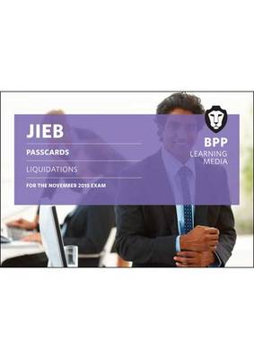 JIEB - Liquidations: Passcards (Spiral bound)
