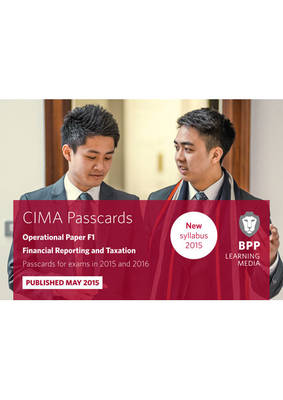 CIMA F1 Financial Reporting and Taxation: Passcards (Spiral bound)