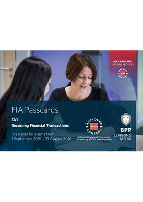 FIA Recording Financial Transactions FA1: Passcards (Spiral bound)