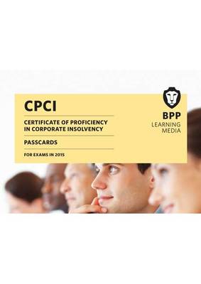 CPCI Certificate of Proficiency in Corporate Insolvency: Passcards (Spiral bound)