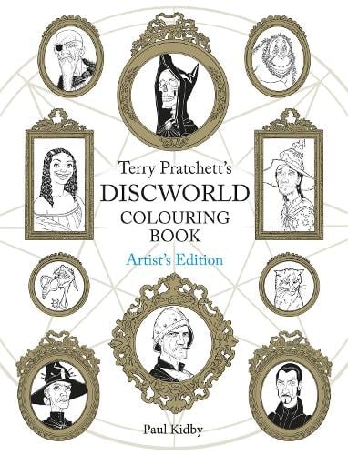 Terry Pratchett's Discworld Colouring Book: Artist's Edition (Paperback)