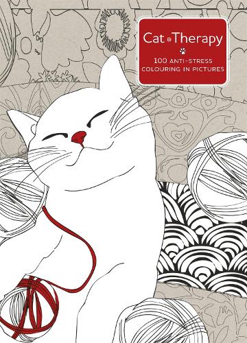 Cat Therapy: A mindful colouring book for adults (Paperback)