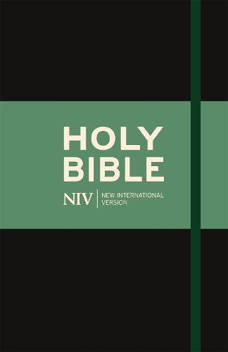 NIV Thinline Black Cloth Bible - New International Version (Hardback)