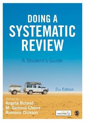 Doing a Systematic Review: A Student's Guide (Paperback)