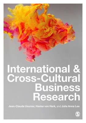 International and Cross-Cultural Business Research (Paperback)