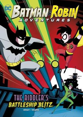 Cover The Riddler's Battleship Blitz - DC Super Heroes: Batman & Robin Adventures