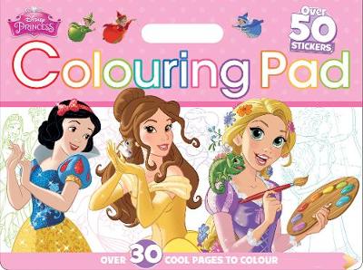 Disney Princess Colouring Pad: Over 30 Cool Pages to Colour (Paperback)