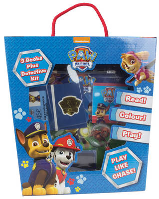 Nickelodeon PAW Patrol: 3 Books Plus Detective Kit - Jumbo Fun Box