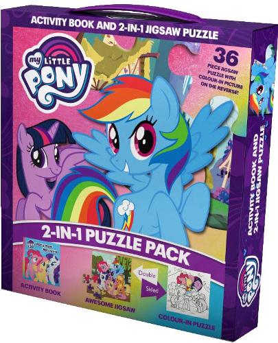 My Little Pony 2-in-1 Puzzle Pack: Activity Book and 2-in-1 Jigsaw Puzzle