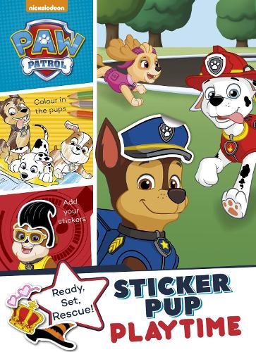Nickelodeon PAW Patrol Sticker Pup Playtime (Paperback)