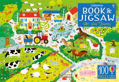 Usborne Book and Jigsaw On the Farm - Usborne Book and Jigsaw (Paperback)