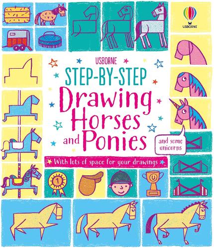 Step-by-step Drawing Horses and Ponies - Step-by-Step Drawing (Paperback)