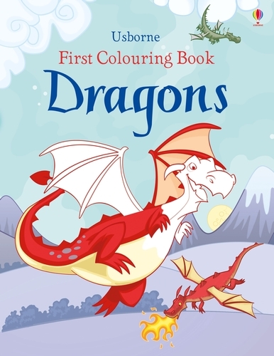 First Colouring Book Dragons - First Colouring Books (Paperback)