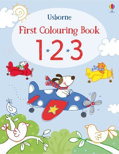 First Colouring Book 123 - First Colouring Books (Paperback)