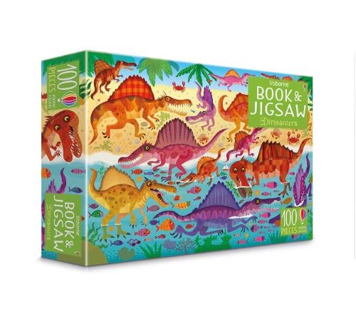 Usborne Book and Jigsaw Dinosaurs - Usborne Book and Jigsaw (Paperback)