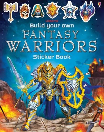 Build Your Own Fantasy Warriors Sticker Book - Build Your Own Sticker Book (Paperback)