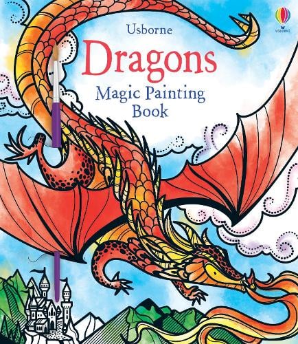 Dragons Magic Painting Book - Magic Painting Books (Paperback)