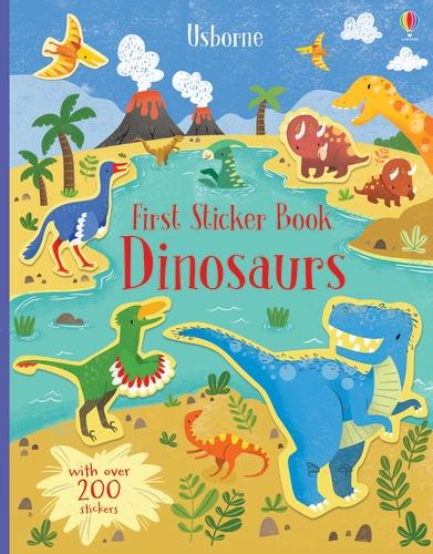 First Sticker Book Dinosaurs - First Sticker Books (Paperback)