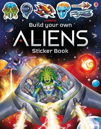 Usborne Build Your Own Aliens Sticker Book