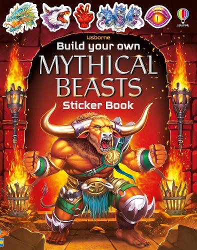 Build Your Own Mythical Beasts - Build Your Own Sticker Book (Paperback)